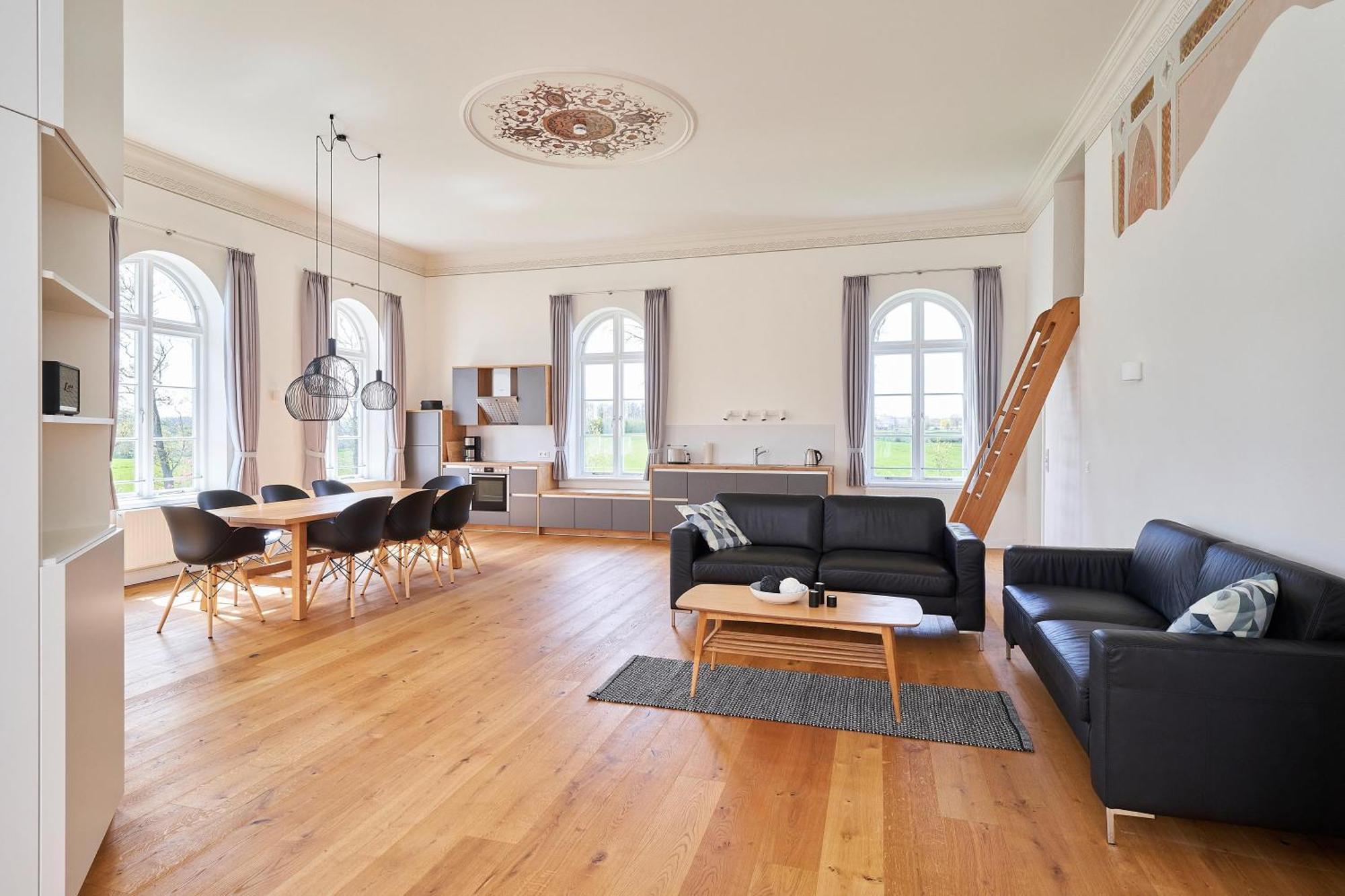 Ferienwohnungen Herrenhaus Gut Oestergaard Steinberg  Ngoại thất bức ảnh
